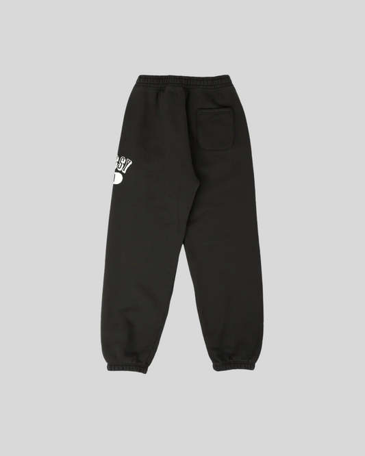 STUSSY 80S BLACK SWEATPANTS