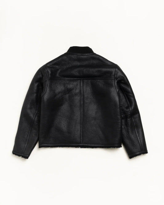 STUSSY SHEARLING REVERSIBLE BOMBER