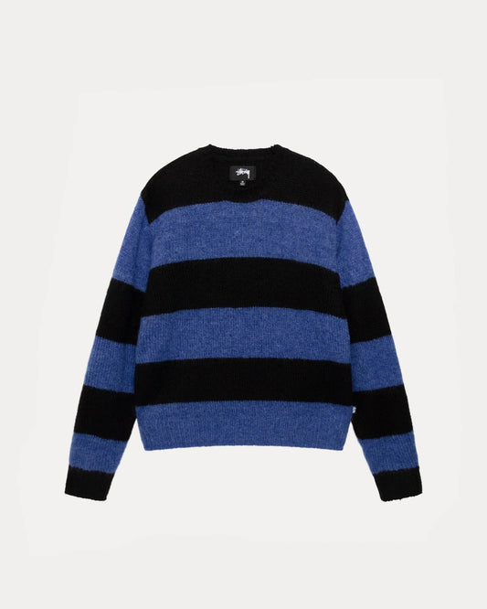 STUSSY BIG STRIPE CREW