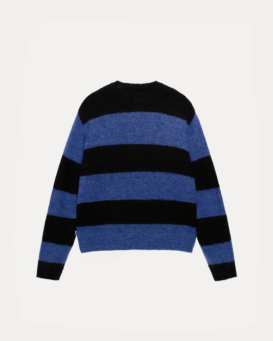 STUSSY BIG STRIPE CREW