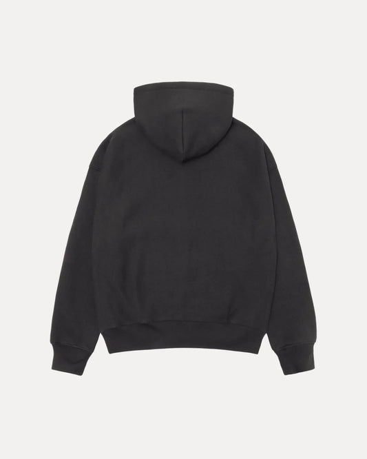 STUSSY FELT APPLIQUE HOODIE