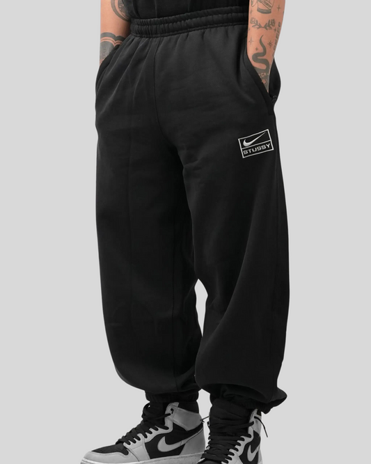 NIKE X STUSSY SWEATPANTS FLEECE BLACK SS23